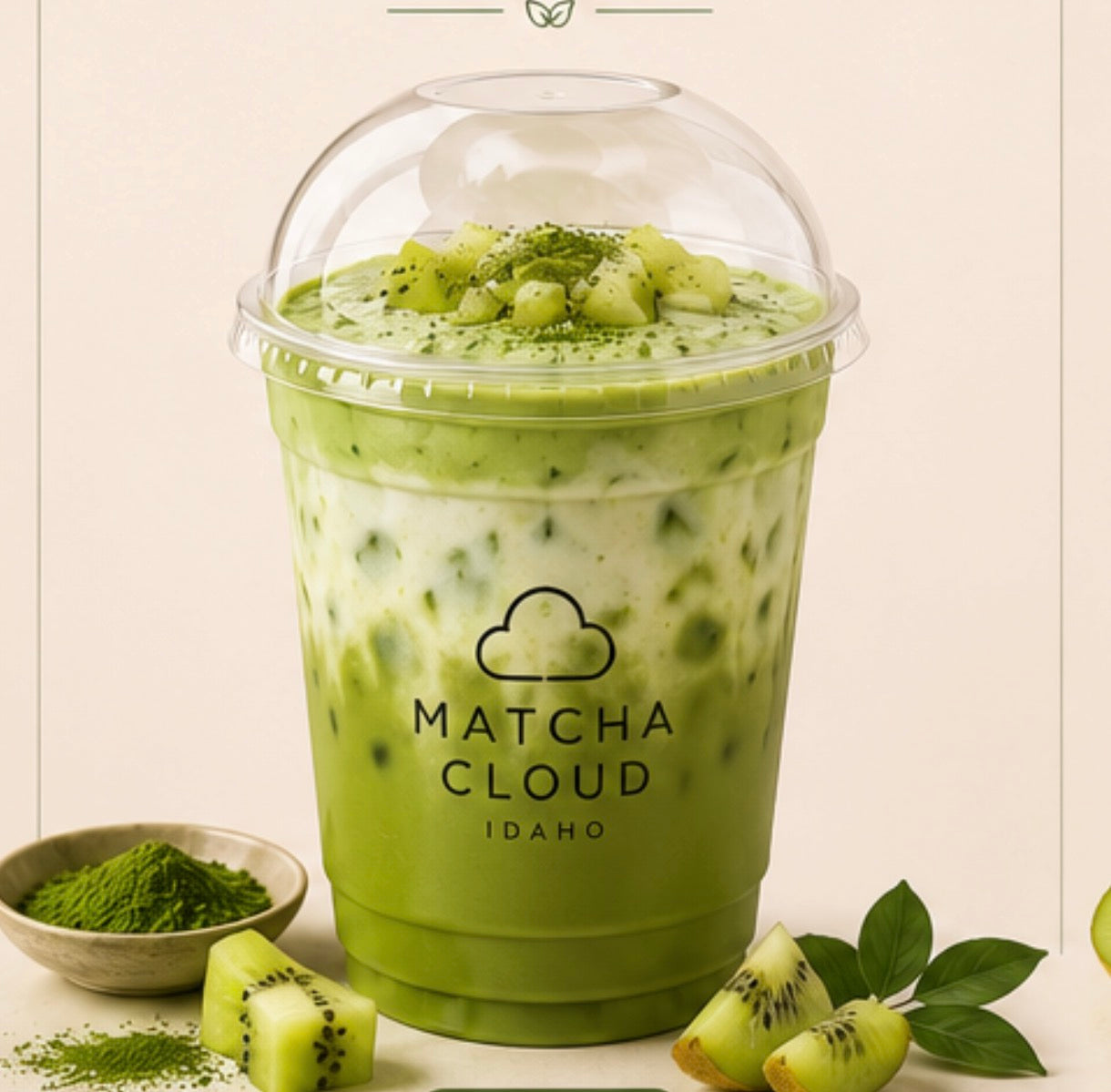 Kiwi Coconut Matcha Cloud