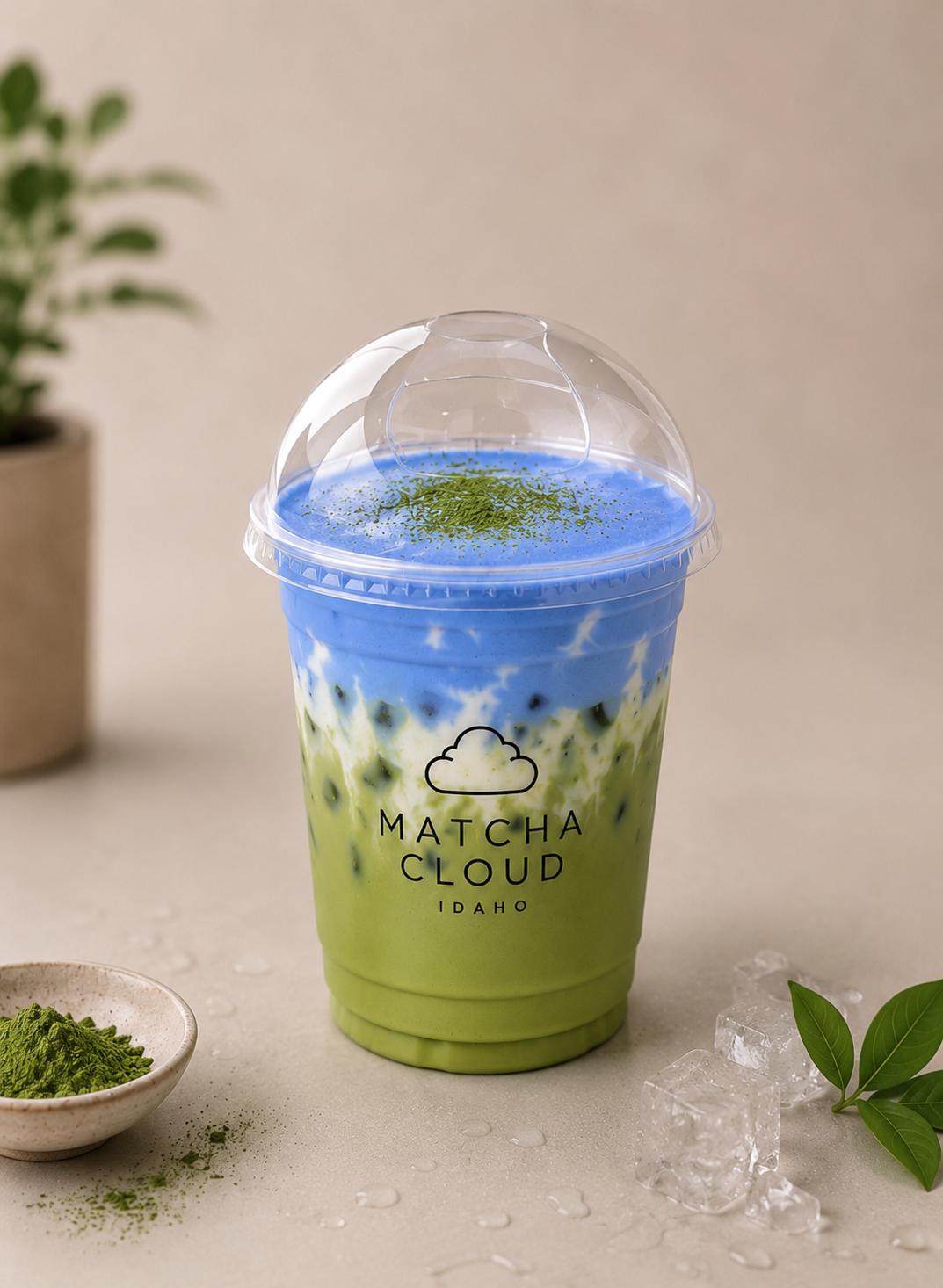 Sky Blue Matcha Cloud ☁️