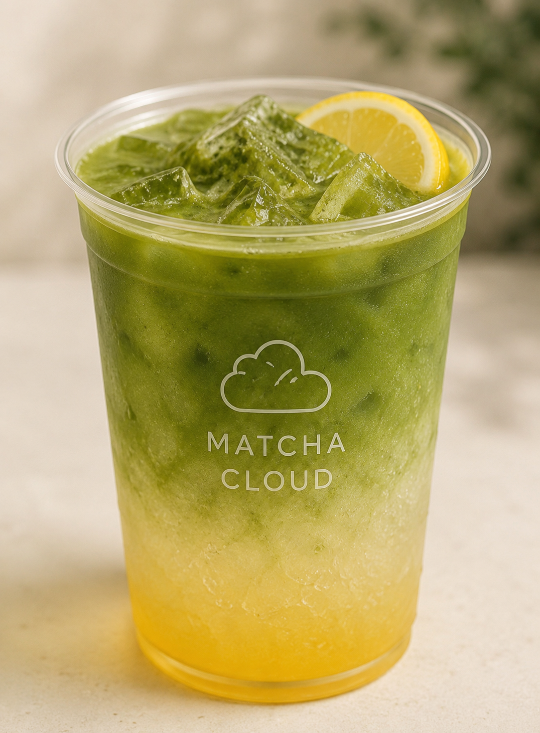 Matcha Yuzu Fizz